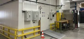 Construction of freezer room (deep-freeze storage at minus 20°C)